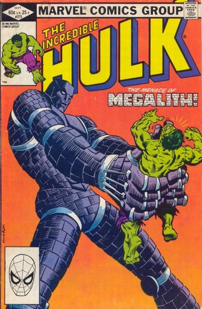 The Incredible Hulk #275 (1982) Comic Books Incredible Hulk