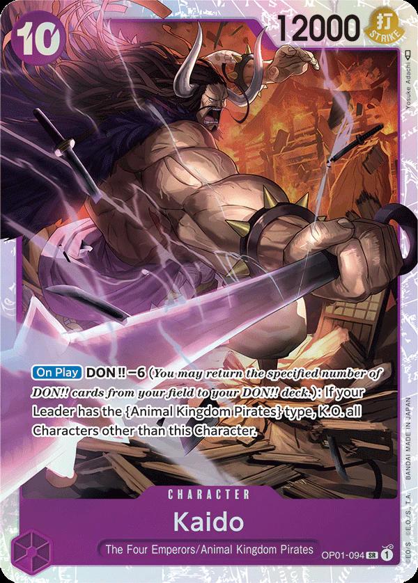 Kaido OP01-094 One Piece Romance Dawn