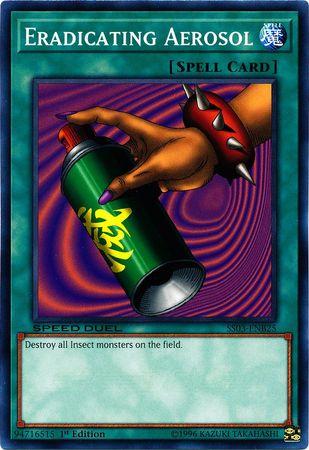 Eradicating Aerosol SS03-ENB25 YuGiOh Speed Duel Starter Decks: Ultimate Predators