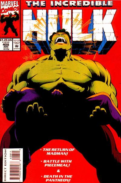 The Incredible Hulk #408 (1993) Comic Books Incredible Hulk