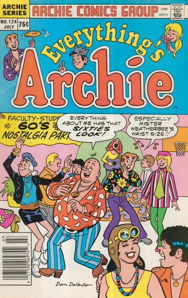 Everything's Archie #124 (1986) Comic Books Everything's Archie