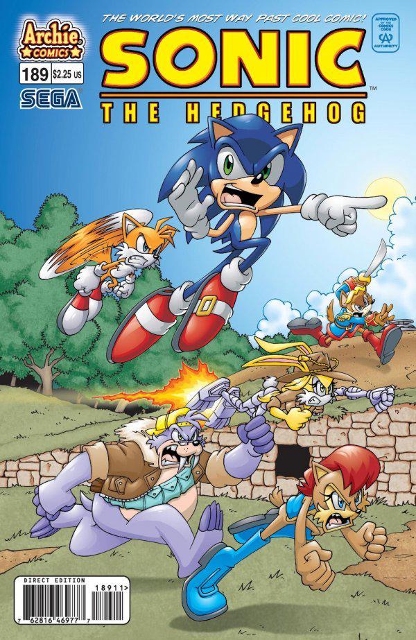Sonic the Hedgehog #189 (2008) Comic Books Sonic the Hedgehog