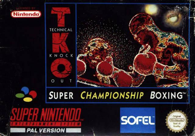 TKO Super Championship Boxing PAL Super Nintendo