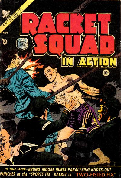 Racket Squad in Action #9 (1953) Comic Books Racket Squad in Action