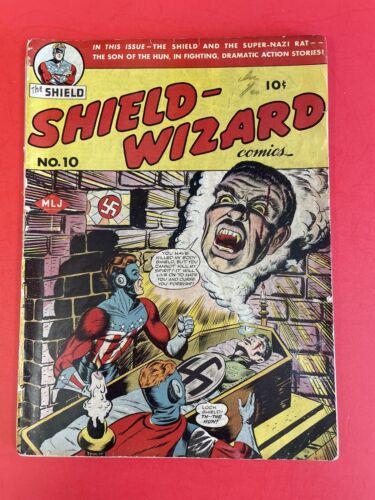 Shield-Wizard Comics #10 (1943) Comic Books Shield-Wizard Comics
