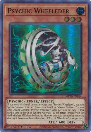 Psychic Wheeleder MP20-EN014 YuGiOh 2020 Tin of Lost Memories Mega Pack