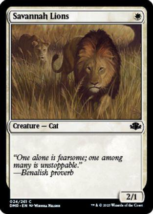 Savannah Lions #24 Magic Dominaria Remastered