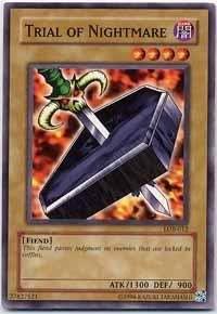 Trial of Nightmare LOB-012 YuGiOh Legend of Blue Eyes White Dragon