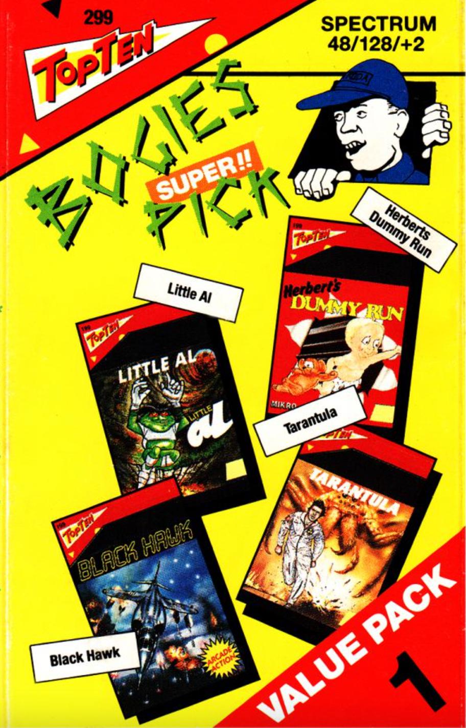 Bogie's Super Pick Value Pack 1 ZX Spectrum