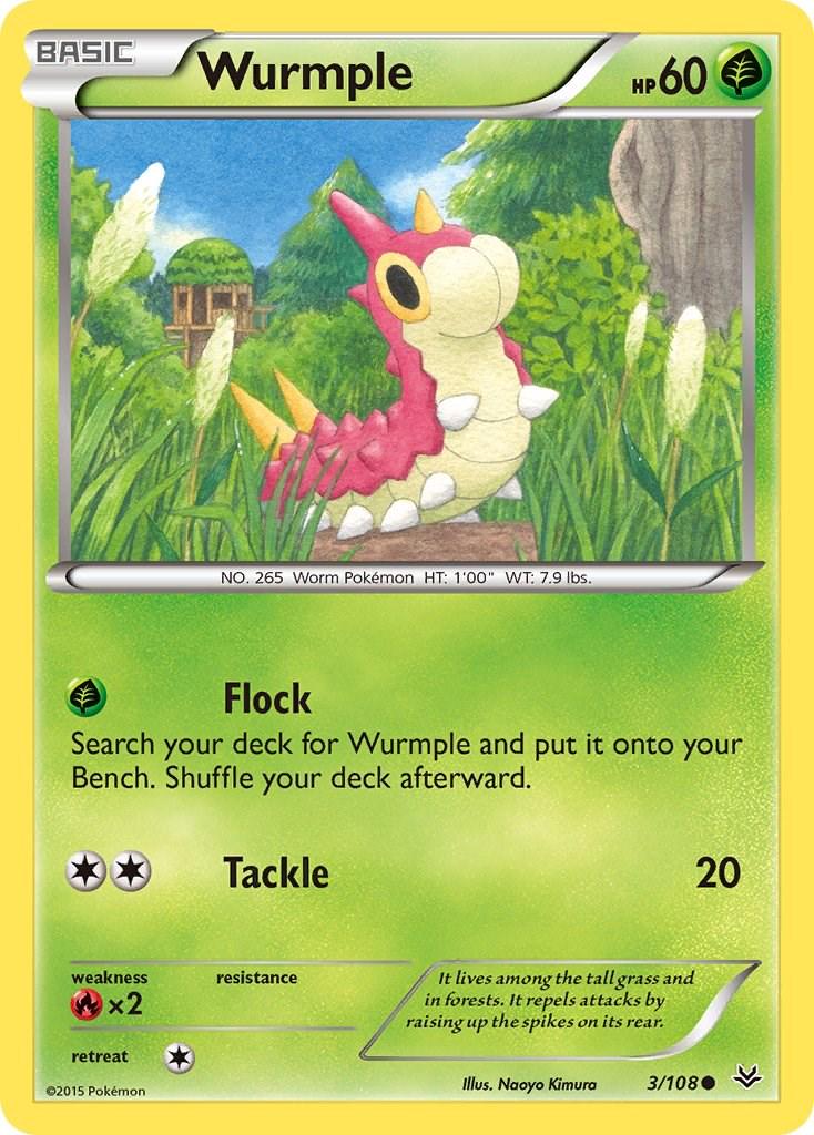 Wurmple #3 Pokemon Roaring Skies