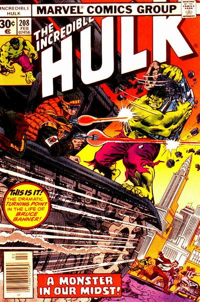 The Incredible Hulk #208 (1977) Comic Books Incredible Hulk