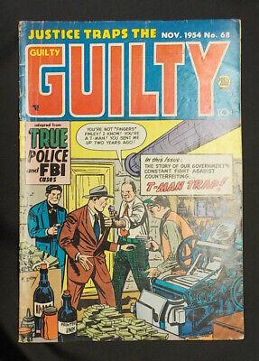 Justice Traps the Guilty #60 (1954) Comic Books Justice Traps the Guilty