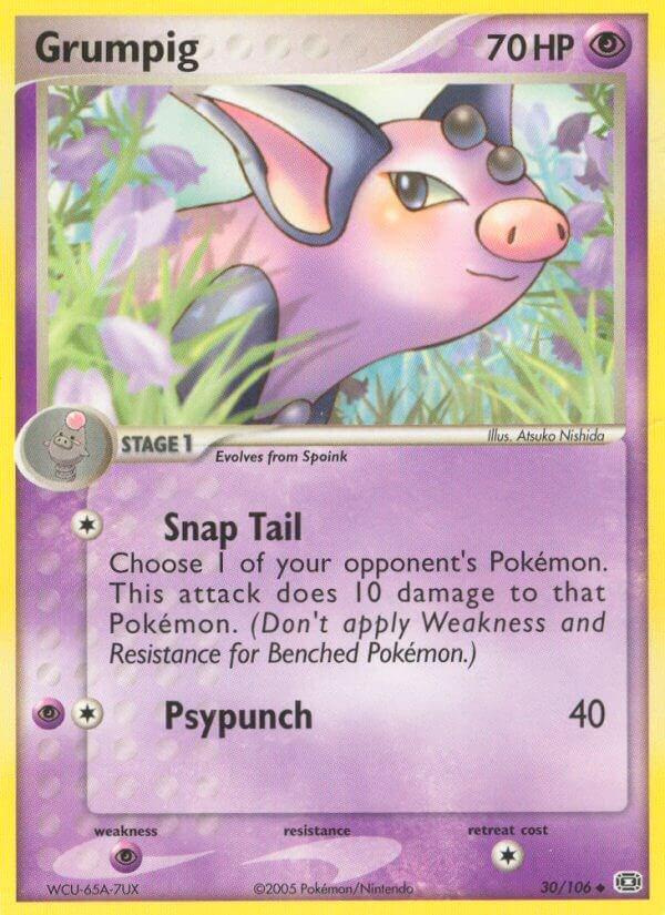 Grumpig #30 Pokemon Emerald