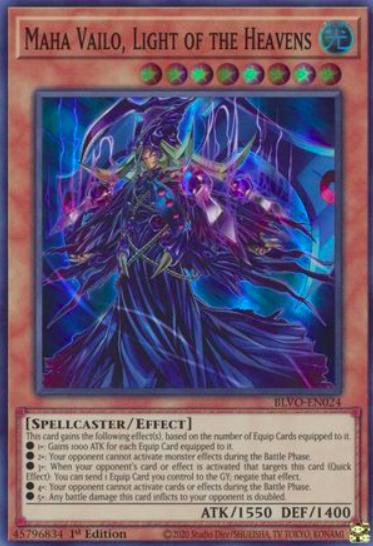 Maha Vailo, Light of the Heavens BLVO-EN024 YuGiOh Blazing Vortex