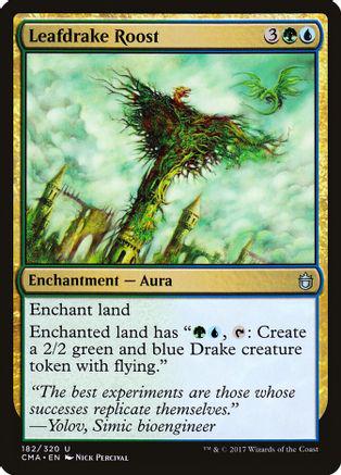 Leafdrake Roost #182 Magic Commander Anthology