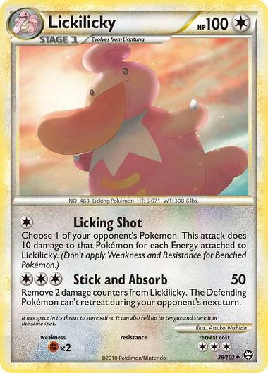 Lickilicky #38 Cover Art