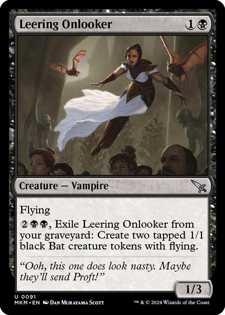 Leering Onlooker #91 Magic Murders at Karlov Manor