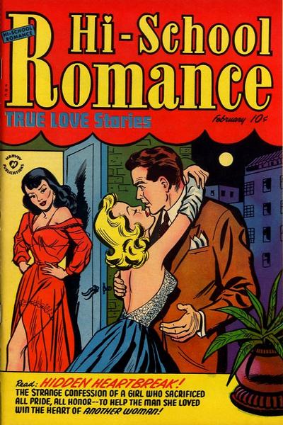 Hi-School Romance #19 (1953) Comic Books Hi-School Romance