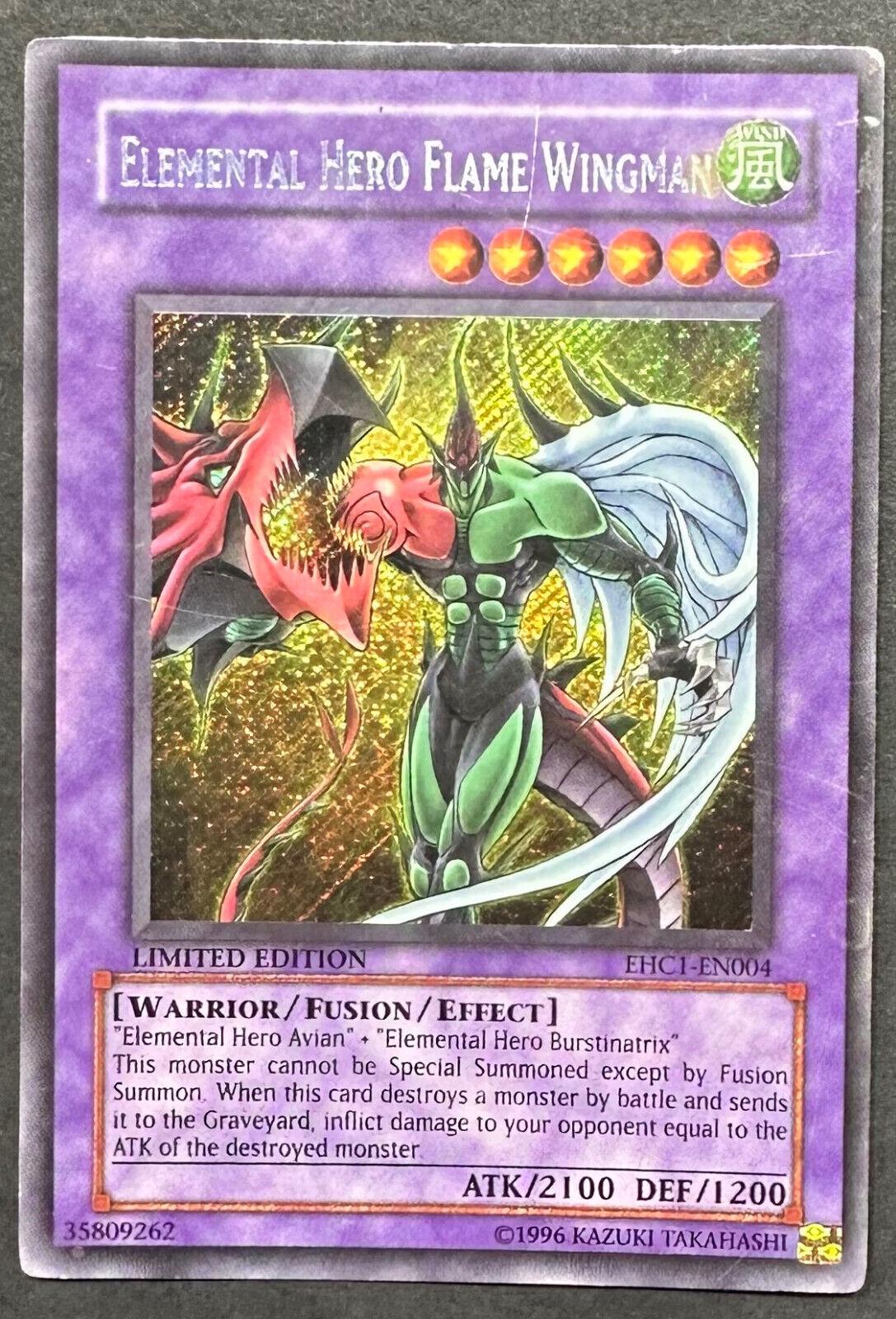 Elemental Hero Flame Wingman EHC1-EN004 YuGiOh Elemental Hero Collection