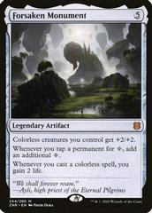 Forsaken Monument 1x FOIL ZNR MTG Zendikar Rising Mythic MINT artifact Forsaken Monument 1x FOIL ZNR MTG Zendikar Rising Mythic MINT artifact