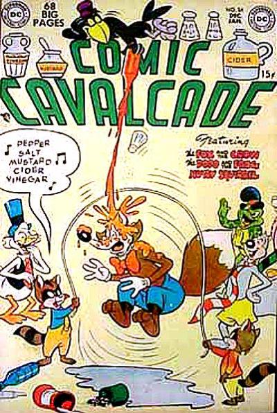 Comic Cavalcade #54 (1952) Comic Books Comic Cavalcade