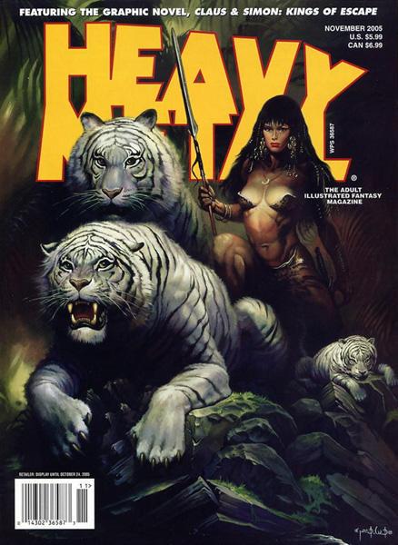 Heavy Metal #219 (2005) Comic Books Heavy Metal