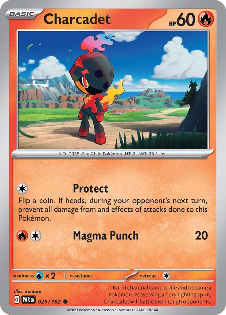 Charcadet #25 Pokemon Paradox Rift