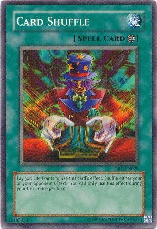 Card Shuffle DR1-EN028 YuGiOh Dark Revelation Volume 1