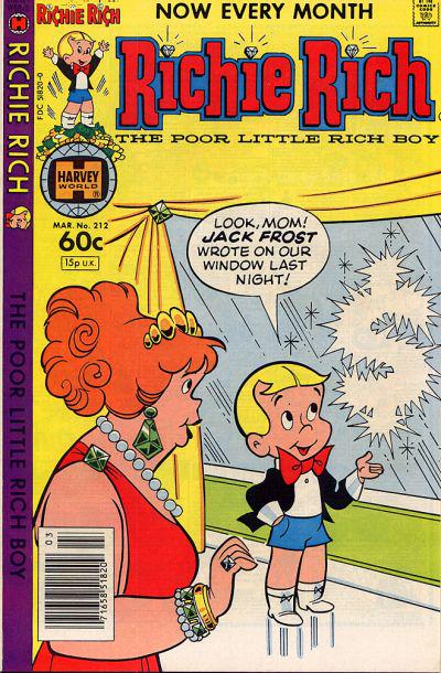 Richie Rich #212 (1982) Comic Books Richie Rich