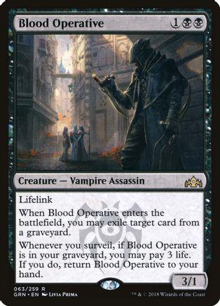 Blood Operative Magic Guilds of Ravnica