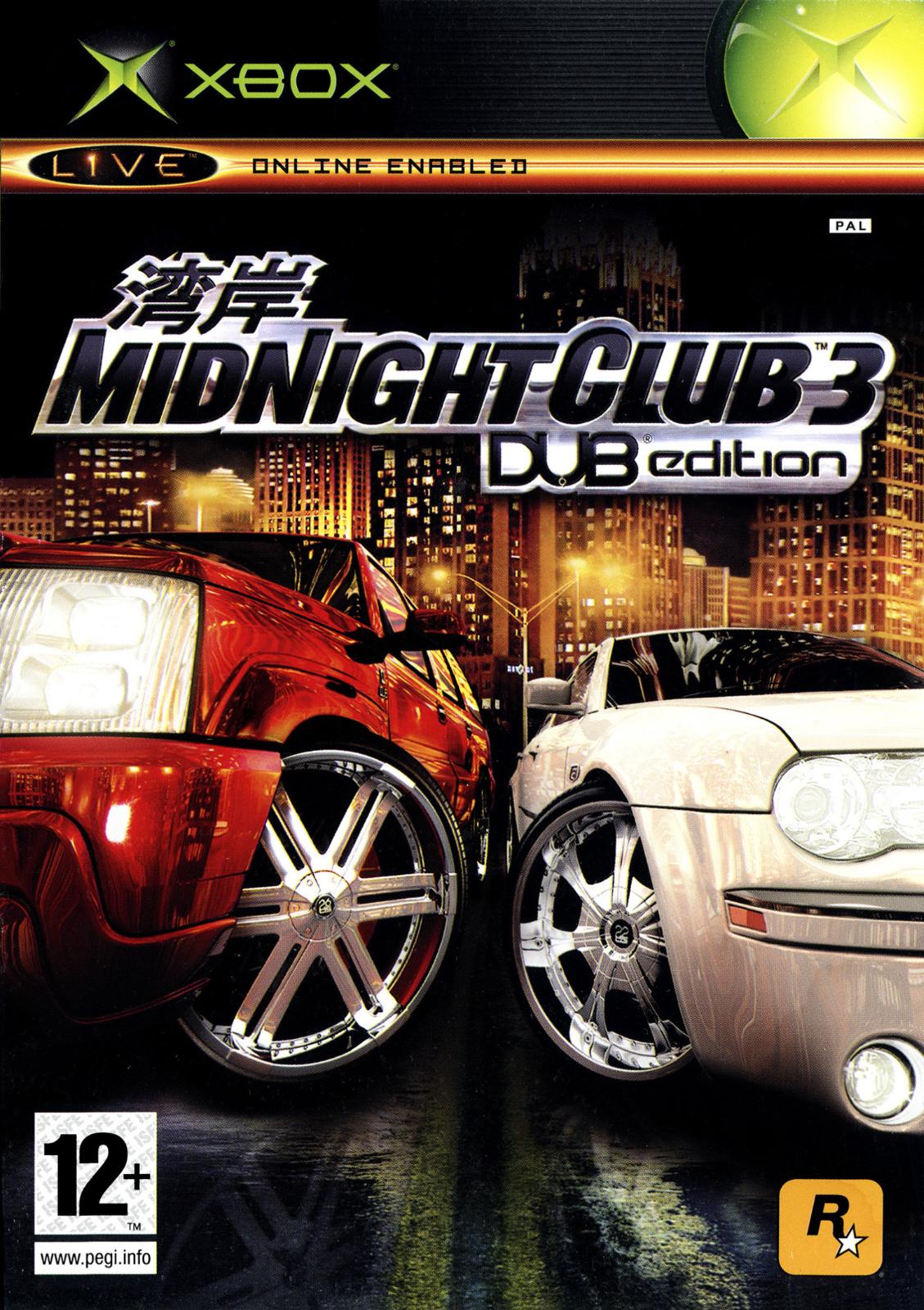 Midnight Club 3: DUB Edition Remix PAL Xbox