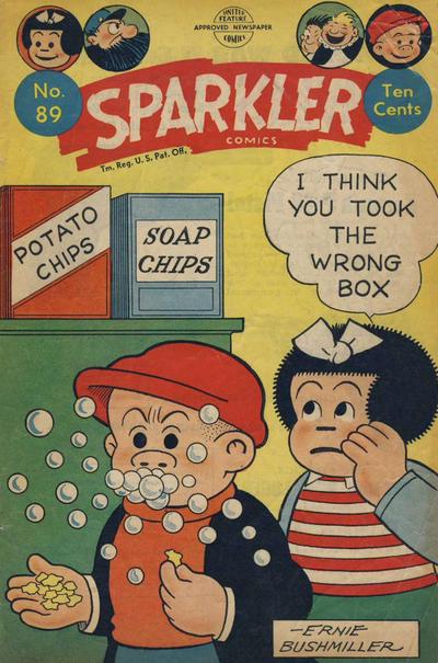 Sparkler Comics #89 (1949) Comic Books Sparkler Comics