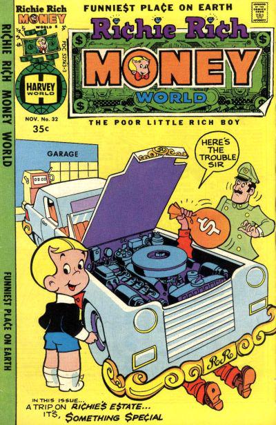 Richie Rich Money World #32 (1977) Comic Books Richie Rich Money World