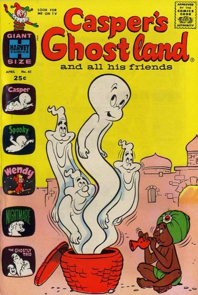 Casper's Ghostland #41 (1968) Comic Books Casper's Ghostland