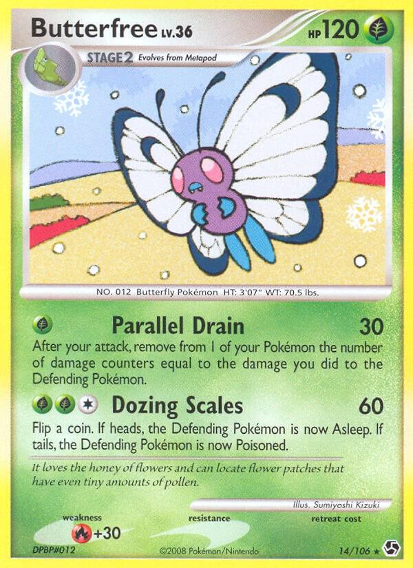 Butterfree #14 Pokemon Great Encounters