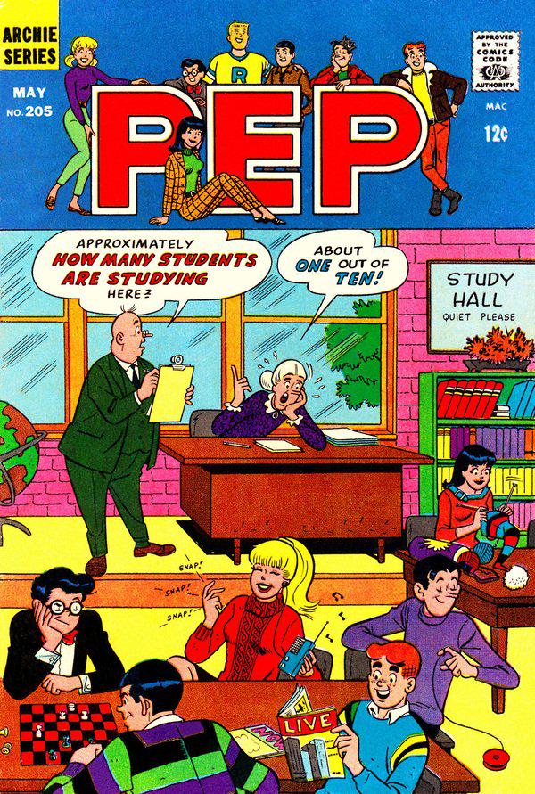 Pep Comics #205 (1967) Comic Books PEP Comics