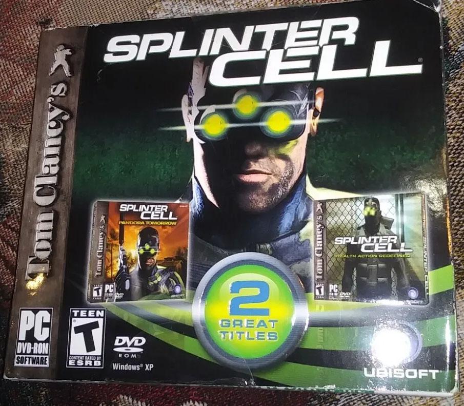 Splinter Cell & Splinter Cell Pandora Tomorrow PC Games