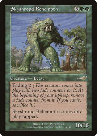 Skyshroud Behemoth Magic Nemesis