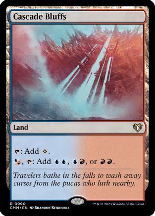 Cascade Bluffs #990 Magic Commander Masters
