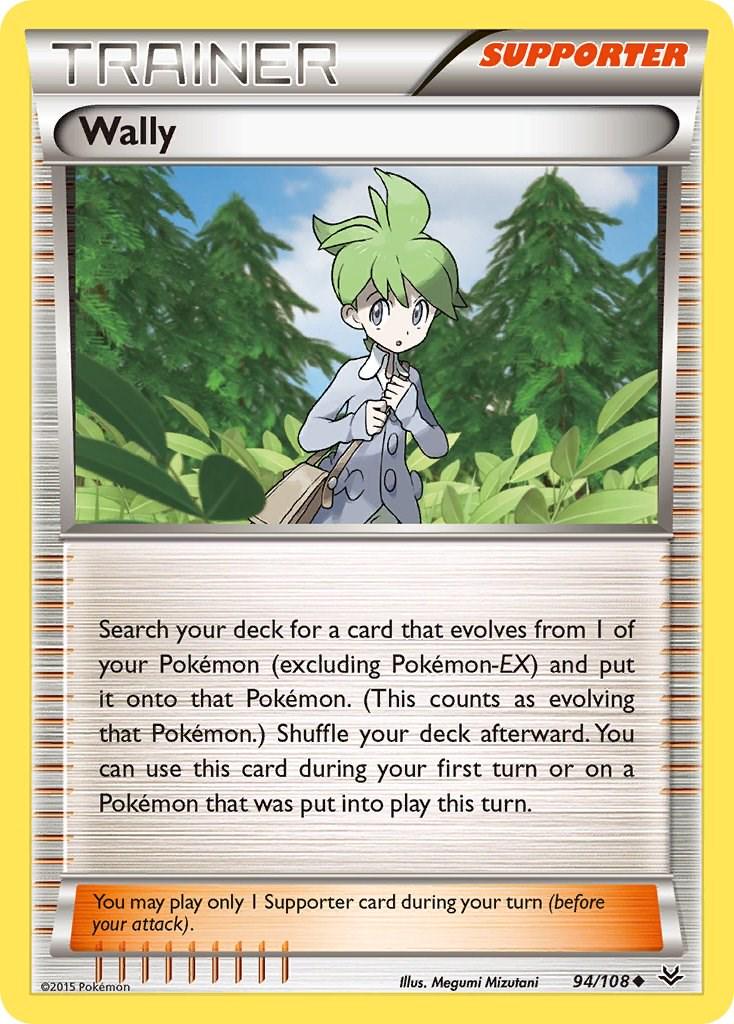 Wally #94 Pokemon Roaring Skies