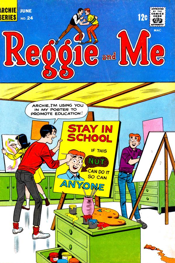 Reggie and Me #24 (1967) Comic Books Reggie and Me