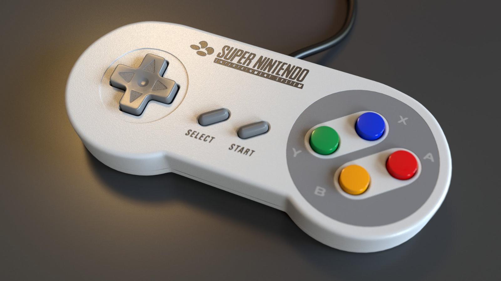 Super Nintendo Gamepad PAL Super Nintendo