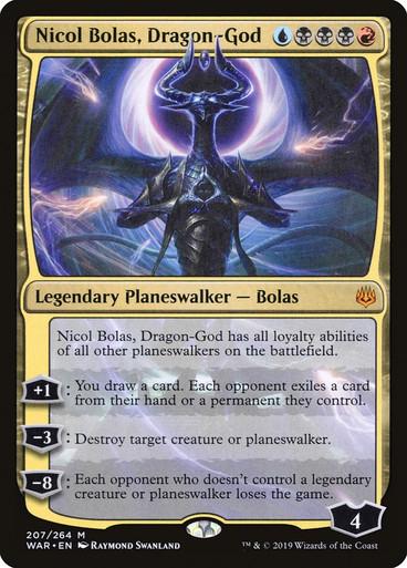 Nicol Bolas, Dragon-God #207 Magic War of the Spark