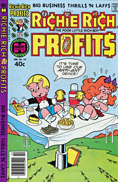 Richie Rich Profits #33 (1980) Comic Books Richie Rich Profits