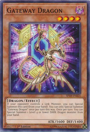 Gateway Dragon SP18-EN025 YuGiOh Star Pack VRAINS