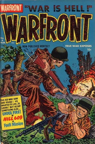 Warfront #4 (1952) Comic Books Warfront