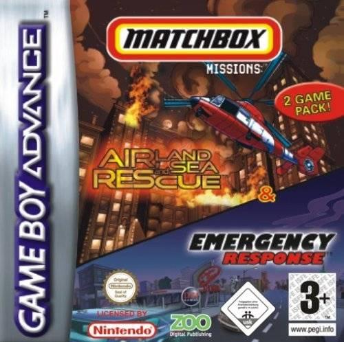 Matchbox Missions Air Land & Sea Rescue & Emergency Response PAL GameBoy Advance