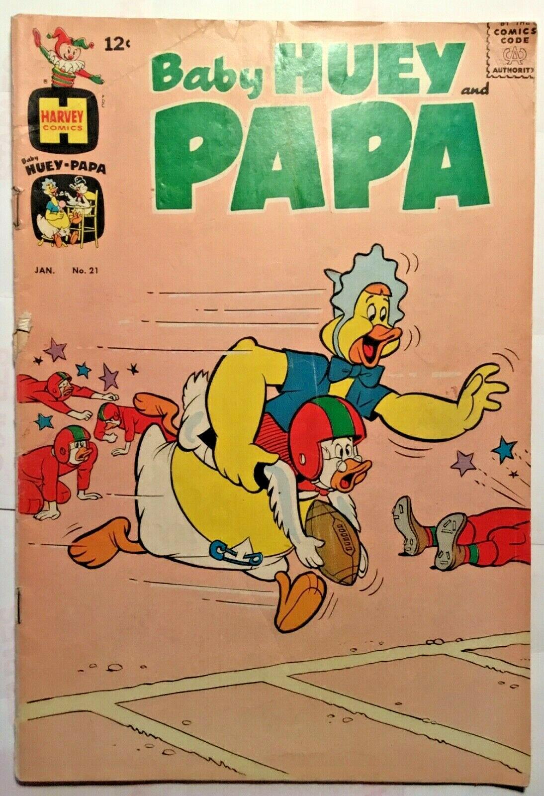 Baby Huey and Papa #21 (1966) Comic Books Baby Huey and Papa