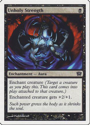 Unholy Strength [Foil] (Magic 9th Edition)