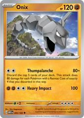 Onix #95 Pokemon Scarlet & Violet 151 Prices